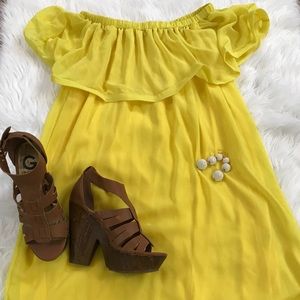 ASOS off shoulder dress